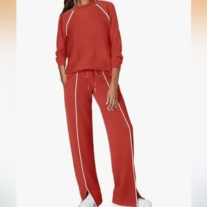 Women's Red Track Pants & Joggers